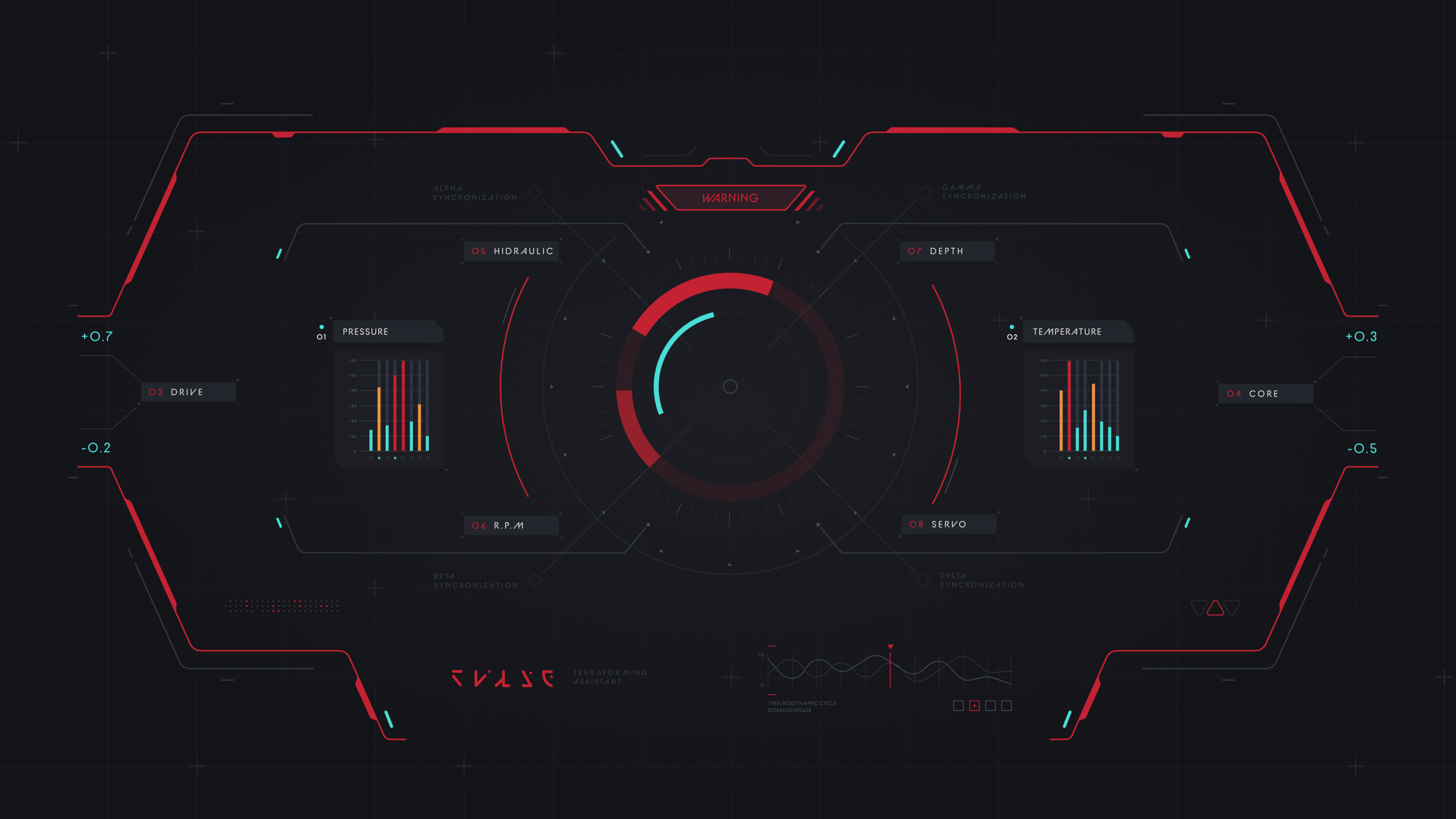Holo Table: Diary screen
